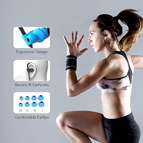 Boean Bluetooth 5.3 Wireless Earbuds – IPX7 Waterproof Running Headphones with 16 Hours Battery Life, Immersive Stereo Sound Isolation, and Enhanced Device Compatibility for Workout Enthusiasts and Active Lifestyles