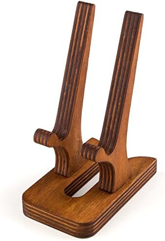 Rostmary Eco-Friendly Birch Plywood Tablet and Phone Stand – Stylish Desktop Dock for i Phone, i Pad, Samsung, and More – Versatile Lightweight Holder for E-Readers, Makeup Mirrors, Artwork, and Photos – Enhanced Stability for Ultimate Organization and Convenience