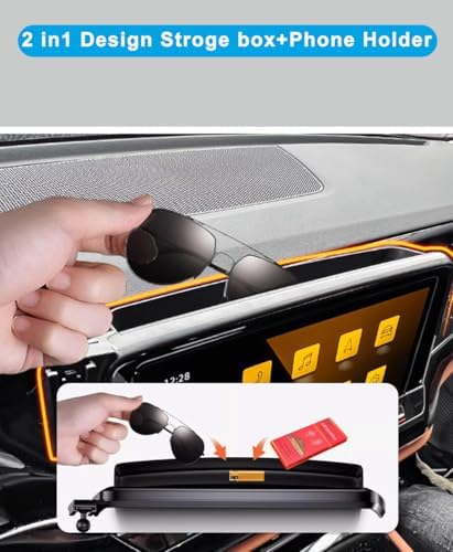 Lexus GX550 2024-2025 Custom Smartphone Mount – 360-Degree Rotating Dash Phone Holder for Safe and Convenient Access – Perfectly Fits Most Smartphones – Effortless Tool-Free Installation for Enhanced Driving Experience – Premium Auto Interior Accessory