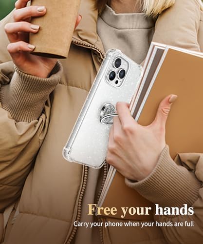GVIEWIN Stylish Marble Phone Ring Holder with 360° Rotation for Ultimate Grip and Kickstand Functionality – Compatible with i Phone 16 Pro Max, 15 Plus, 14, 13, 12 Series & Galaxy S25/S24 Ultra – Elegant Flowing Sakura Design for Enhanced Safety and Usability