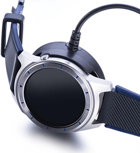 Efficient Fit Turn Charger for ZTE Quartz Smartwatch – 3.3 ft USB Charging Cable in Sleek Black – Fast Charging, Enhanced Compatibility & Durable Design for Ultimate Convenience and Performance