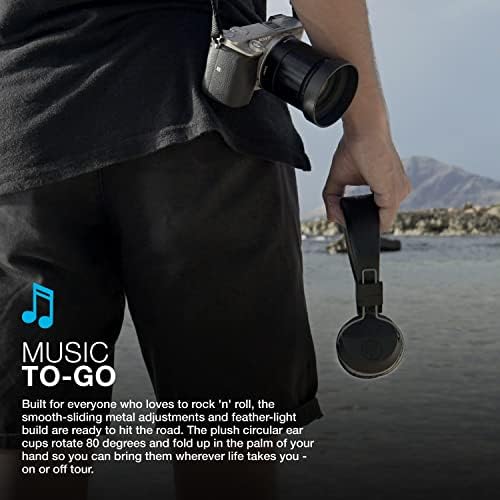 Discover the JLab Neon Folding On-Ear Headphones in Black – Your Ultimate Audio Companion for Travel and Daily Use | Lightweight Design with Tangle-Free Cord for Effortless Portability | Advanced Noise Isolation Technology for Uninterrupted Listening | Powered by 40 mm Neodymium Drivers for Rich, Crystal-Clear Sound | Ergonomic Fit with Plush Cushions for Extended Comfort | Perfect for Music Lovers, Commuters, and Home Relaxation