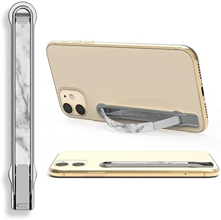 Ultra Slim Sleek Grip Premium: Versatile Swappable Phone Grip & Stand for i Phone and Android – Lightweight Space-Grade Design with Dual Viewing Angles, Quick Installation, and Enhanced Durability – Perfect for On-the-Go Photography and Hands-Free Viewing