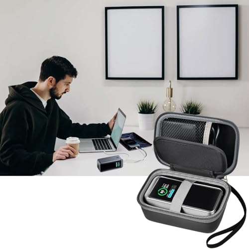 Ultimate Organizer Case for Anker Prime Power Bank 20,000 m Ah – Portable Charger Storage Solution with Charging Cable Holder & USB-C Compartment – Travel-Friendly Power Bank Bag for i Phone & Samsung Devices – Superior Durability & Sleek Design
