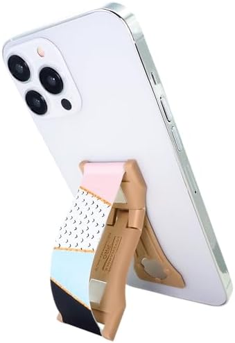 Upgrade Your Smartphone Handling with LOVEHANDLE PRO Premium Phone Grip – Vibrant Daisy Print – Multi-Functional Silicone Strap, Magnetic Mount & Kickstand for Effortless Device Management and Hands-Free Viewing Experience – Ideal for Stylish Mobile Use