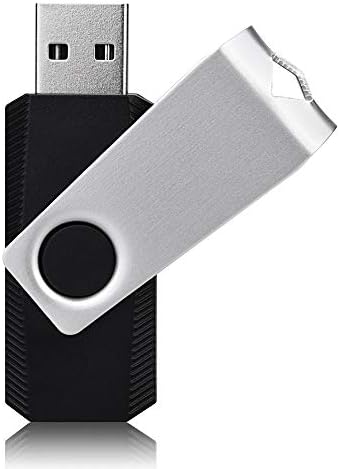 Colorful 5-Pack 64 GB USB Flash Drives by Aiibe – Versatile Data Storage Solution with Enhanced Speed and Compatibility – Stylish and Portable Thumb Drives in Black, Red, Cyan, Green, and Purple for Easy File Organization and Backup