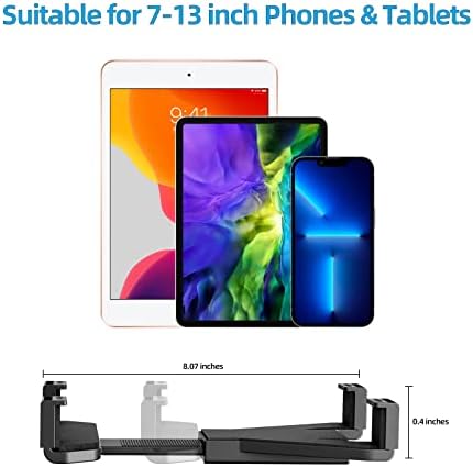 Heavy-Duty OHLPRO Tablet Holder for Trucks – Versatile Drill Base Mount for i Pad & Samsung Galaxy (7″ – 11″) – Perfect for Dashboards, Desks & Commercial Vehicles – Enhanced Stability, Adjustable Viewing Angles & Easy Installation for Ultimate Road Convenience