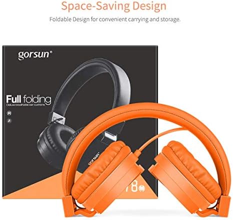 Gorsun Pink Adjustable Kids Headphones – Lightweight Stereo Earphones for Toddlers, Customizable Fit for Growing Ears, Durable Design for Learning & Play, Ideal for All Devices, Protect Hearing with Volume Limiting Features