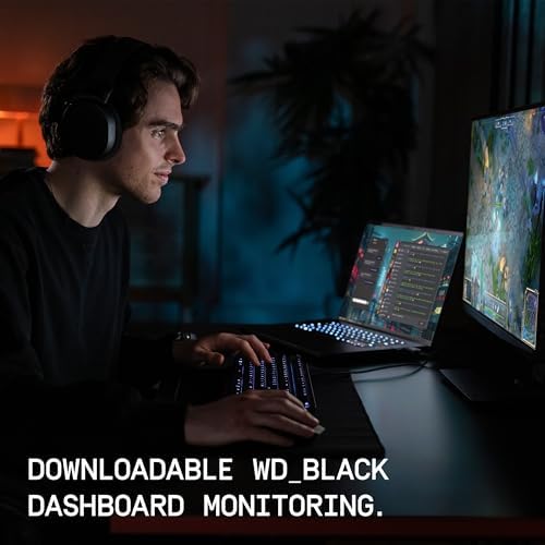 Unlock Epic Gaming Performance with WD_BLACK 500 GB SN7100 NVMe SSD – Blazing Fast Gen4 PCIe Drive for Seamless Gameplay at Up to 6,800 MB/s – Compact M.2 2280 Design for Enhanced Compatibility and Reliability – Elevate Your Gaming Rig Now!