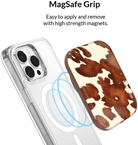 Stylish Hot Pink Leopard VELVET CAVIAR Magnetic Power Bank – Mag Safe Compatible Slim Charger for i Phone 12, 13, 14, 15 – Fast 5000 m Ah Portable Battery Pack with USB-C for Effortless Charging on the Go