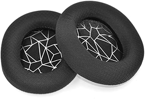 Upgrade Your Gaming Comfort with Premium Replacement Ear Pads for Steel Series Arctis 3/5/7/9 – Ideal Noise Isolation & Enhanced Sound Quality, Stylish Black & Gray Design for Extended Play Sessions
