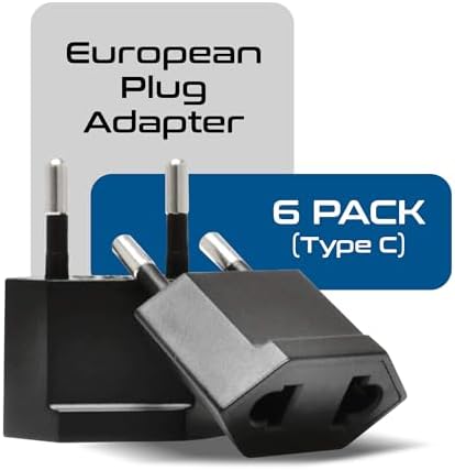 Universal Travel Power Adapter with 45 W PD Retractable USB-C Cable – Ultimate Multi-Device Charger for Global Use – Compatible with Laptops, Smartphones & Cameras – Essential Travel Accessory for US, EU & UK Adventures – Compact Design for Hassle-Free Charging