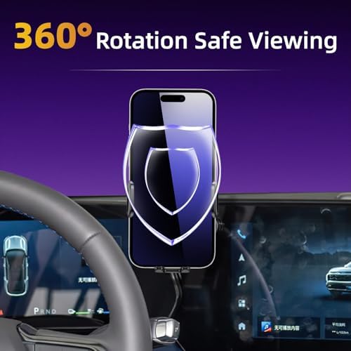 Enhanced Chevy Malibu 2013-2015 Car Phone Holder – Adjustable 4-7 Inch Smartphone Mount for Optimal Visibility and Safety | Superior Durability & Fast Charging Compatibility | Essential Auto Accessory for Hands-Free Navigation and Connectivity