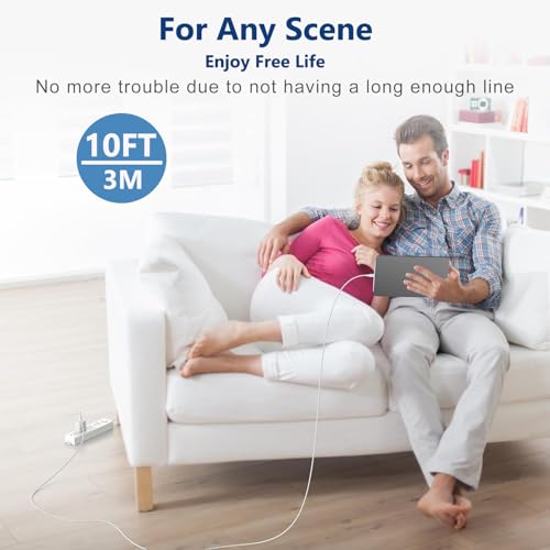 Ultimate Fast Charging Set for i Phone 16/15 – MFi Certified 2-Pack Type C Wall Charger with 6 FT Durable Woven USB-C Cables for i Phone 16 Pro Max, i Phone 15 Plus, i Pad Pro/Air/Mini – Enhanced Speed, Compatibility, and Portability for Home and Travel