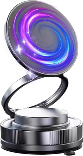 Magnetic Car Phone Holder,Cell Phone Automobile Cradles Holder for Magsafe 360° Adjustable Mount, Holders for Your Car for iPhone 16 Pro Max 15 14 13 12 Plus (Black) – Enhanced Compatibility and Speed