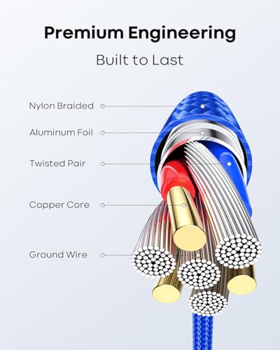 Experience the Ultimate Charging Freedom with Our 20 FT USB C to USB C Cable – Fast 60 W Power Delivery for Galaxy, Mac Book, i Pad Pro, and More – Durable Nylon Braided Design for Maximum Longevity and Enhanced Compatibility – Perfect for Gaming, Streaming, and Multi-Device Use – Effortless Connectivity Anywhere, Anytime!