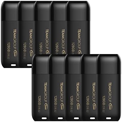 Maximize Your Data Storage with TEAMGROUP C175 128 GB USB Flash Drives – High-Speed Dual Pack for Effortless File Management and Compatibility Across All Devices, Stylish Matte Black Design for Professionals and Creatives, Reliable Performance Up to 100 MB/s, Perfect for Backups and On-the-Go Storage Solutions