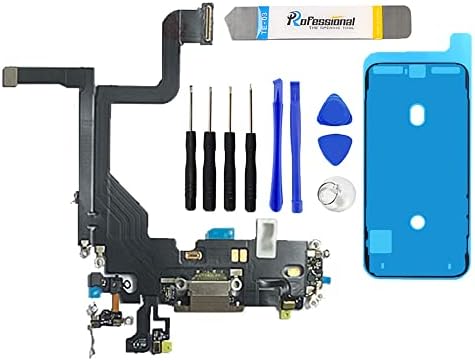 Upgrade Your i Phone 13 Pro Experience with Premium USB Charging Port Flex Cable & Microphone Connector Kit – Seamless Installation, Fast Charging, and Superior Audio Quality in Stylish White Finish