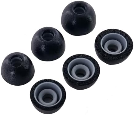 Upgrade Your Raycon Impact/Fitness Bluetooth Earbuds with Premium Dual-Layer Memory Foam Eartips – Unmatched Comfort and Noise Isolation for Enhanced Audio Performance