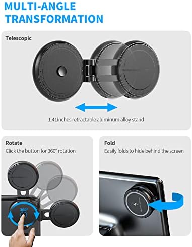 Magnetic Phone Mount for Tesla Model 3 & Y – Seamless Mag Safe Integration for i Phone 12/13/14/15 Series – Invisible Foldaway Design Enhances Interior Aesthetics – Secure, Hands-Free Navigation & Communication Accessory for Tesla Drivers – Effortless Installation, Optimized Compatibility & Unmatched Stability