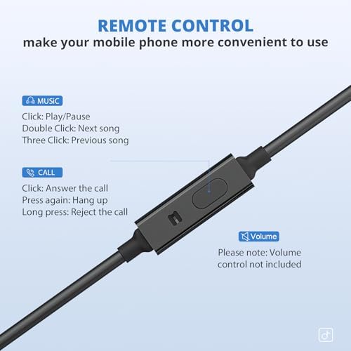 Experience Superior Sound with USB-C Air Tube Earbuds – Advanced Noise-Cancelling Headphones for i Phone 16/15 & Samsung, Featuring Built-in Microphone for Crystal-Clear Calls – Lightweight, Comfort-Driven Design Compatible with Google Pixel Devices for Unmatched Audio Clarity and Isolation