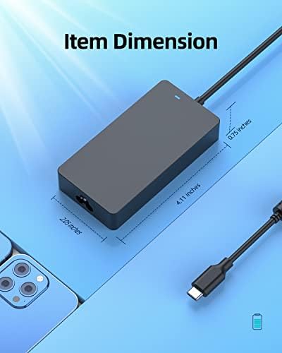 High-Performance 90 W USB-C Power Adapter for Dell Laptops – Fast Charging, Universal Compatibility, and Enhanced Safety Standards for XPS & Latitude Series