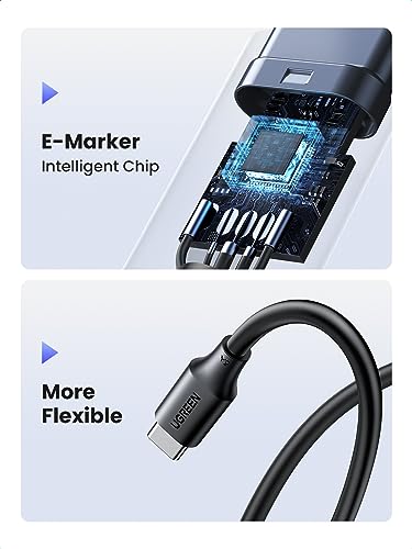 UGREEN 100 W 3-Pack USB C Fast Charging Cable – 6.6 FT Durable Data Transfer Cord for i Phone 16/16 Plus/16 Pro, Mac Book Pro 2022, Galaxy S24/S23 Ultra, and i Pad Pro 2022 – Enhanced Power Delivery and High-Speed Connectivity for Tech Enthusiasts