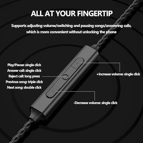 Premium Hybrid In-Ear Monitors with Advanced 1 BA + 1 DD Technology | Unmatched Comfort for Long Listening Sessions | Deep Bass for Gaming and Music Enthusiasts | Ergonomic Design for Noise Isolation and Fit | Universal Device Compatibility | Elevate Your Sound Experience Today