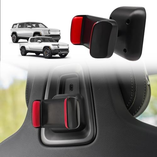 Transform Your Rivian R1 Travel Experience with the Ultimate Adjustable Seat Back Phone Holder – Mag Safe Compatible, 360° Rotating Tablet Mount for 2022-2025 Rivian R1 T & R1 S – Effortless Installation and Universal Fit for All Smartphones, Ideal for Hands-Free Navigation and Entertainment on the Go