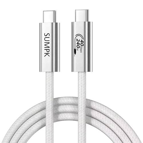 Ultra-Fast 2 FT USB 4 Cable for i Phone 16 Series – 240 W Quick Charge & 40 Gbps Data Transfer – Supports 8 K Video Output & Robust Design for Unmatched Performance and Connectivity