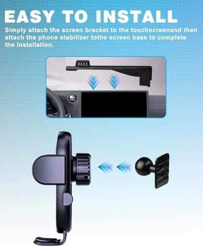 Lexus GX550 2024-2025 Custom Smartphone Mount – 360-Degree Rotating Dash Phone Holder for Safe and Convenient Access – Perfectly Fits Most Smartphones – Effortless Tool-Free Installation for Enhanced Driving Experience – Premium Auto Interior Accessory