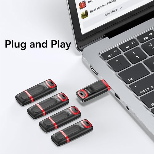 JUANWE 128 GB USB Flash Drive Dual Pack – High-Speed USB 3.0 Thumb Drive with LED Indicator for Effortless Data Storage Across Devices, Ideal for PCs, Laptops, Car Audio, and Smart TVs – Reliable and Compact Memory Solution for Your Digital Needs