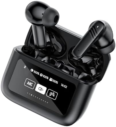 Transform Your Soundscape with LX-20 ANC/ENC Bluetooth Earbuds – Exceptional High-Fidelity Audio, State-of-the-Art Noise Cancellation, Waterproof Durability, and Intuitive Touch Controls for Seamless Listening and Connectivity