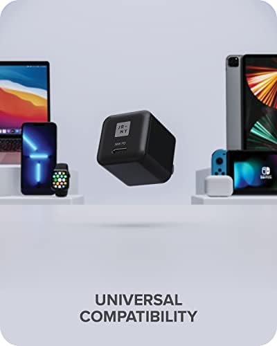 Compact 30 W USB-C Fast Charger Block with Ga N II Technology – Universal Mini Wall Adapter for Quick Power Delivery to All USB-C Devices (Cable Not Included) – Ideal for Travel and Everyday Use