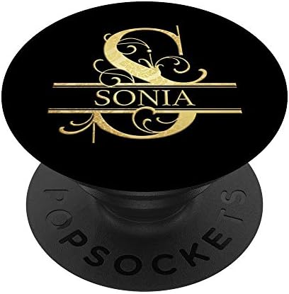 Sonia Name Personolized Gift PopSockets Grip and Stand for Phones and Tablets – Enhanced Compatibility and Speed