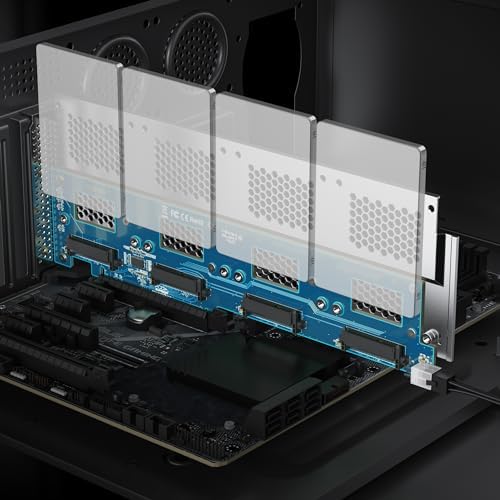 Unlock Unmatched Data Storage with the 10 GTEK PCIe 3.0 x8 Dual U.2 NVMe SSD Adapter Card – Optimize Performance for Servers, NAS & Desktops with Effortless Integration and High-Speed Transfers for Gaming, Video Editing, and Data Management