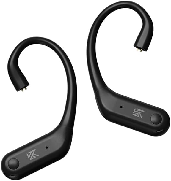 KZ AN01 True Wireless Earbuds with Bluetooth 5.4 – Cutting-Edge Active Noise Cancellation & Ergonomic Earhook Design for Fitness Lovers – High-Resolution LDAC Audio Quality for Ultimate Sound Clarity – Long-Lasting Battery Life for Continuous Enjoyment – Ideal for Gym, Travel, and Daily Use