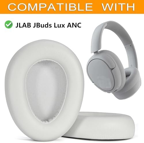 Transform Your Listening Journey with Premium Replacement Ear Pads for JLAB JBuds Lux ANC – Luxurious Soft Leather, Superior Noise Isolation Foam, Unique Green Aesthetic, and Hassle-Free Installation for Unmatched Sound Clarity