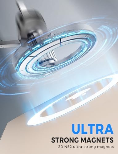 eSamcore Fits MagSafe Car Mount [2 Pack], Magnetic Phone Holder for Car Vent Strong N52 Magnets Air Vent Cell Phone Holder Clip for iPhone 16/15/ 14/13/ 12/ Pro Max – Enhanced Compatibility and Speed