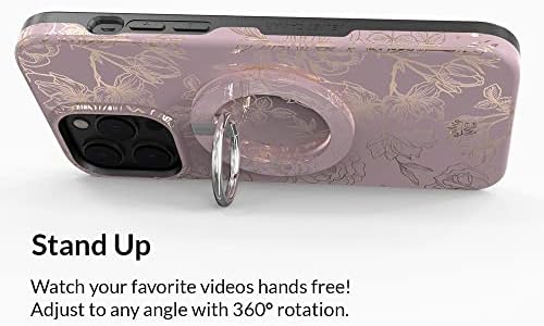 Transform Your i Phone 16, 15, 14, 13, 12 with VELVET CAVIAR’s Amethyst Purple Leopard Mag Safe-Compatible Grip – Stylish Magnetic Ring Holder & Adjustable Stand for Effortless Hands-Free Viewing, Secure Texting, and Enhanced Usability – Elevate Your Mobile Experience with Durable, Lightweight, and Customizable Accessory