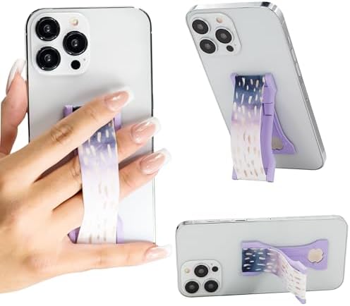 Upgrade Your Smartphone Handling with LOVEHANDLE PRO Premium Phone Grip – Vibrant Daisy Print – Multi-Functional Silicone Strap, Magnetic Mount & Kickstand for Effortless Device Management and Hands-Free Viewing Experience – Ideal for Stylish Mobile Use