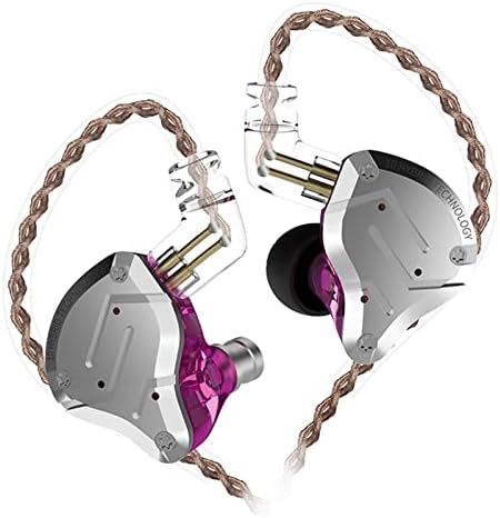 KZ ZS10 Pro In-Ear Monitor: Premium 4 BA + 1 DD Hybrid Driver Earbuds for Audiophiles & Gamers – Hi-Fi Sound with Stainless Steel Finish, Built-In Mic, Ergonomic Comfort for Musicians & Everyday Use – Unmatched Audio Clarity & Versatile Compatibility