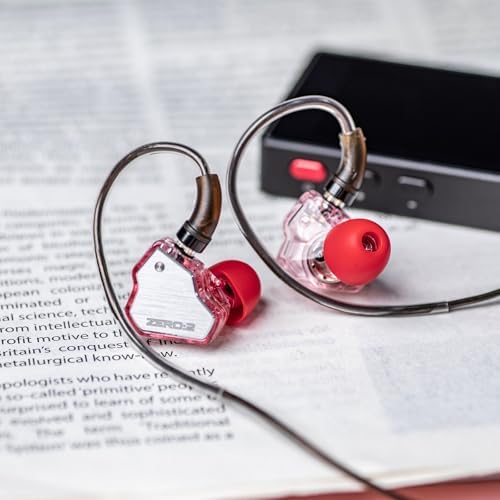 Elevate Your Sound Experience with Linsoul 7 Hz x Crinacle Zero Wired IEM: Premium 10 mm Dynamic Driver Earbuds with OFC Cable & Microphone – Ideal for Gamers and Audiophiles – Stylish Blue Design for Ultimate Comfort and Versatility