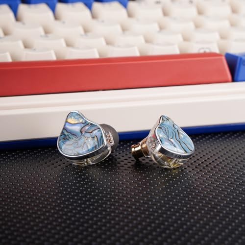 DB2 IEM Hybrid Earphones – Premium 1 BA & 1 DD In-Ear Monitors for Ultimate Sound Experience, Perfect for Gamers, Audiophiles, and Musicians – Stylish Purple Finish with Detachable 2-Pin Cable & 3.5 mm Connection for Enhanced Comfort and Performance