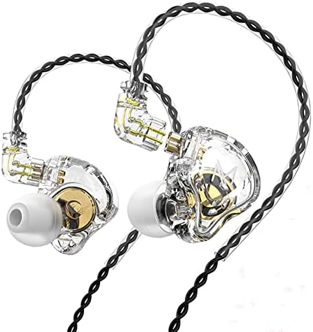 FEDAI TRN MT1 High-Fidelity In-Ear Monitor Earbuds – Premium 10 mm Dynamic Driver Technology, Detachable Cable for Customization, Built-in Microphone for Effortless Calls, Sleek Black Design for Audiophiles and Everyday Use – Unmatched Sound Quality and Versatile Device Compatibility