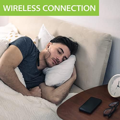 Avantree Repose Bluetooth Sleep Earbuds – Ultra-Comfortable Tiny Ear Tips for Side Sleepers & Small Ears, Wireless Neckband Design, Low Latency for Seamless TV Watching, Extended 18-Hour Playtime, Enhanced Device Compatibility for Ultimate Relaxation