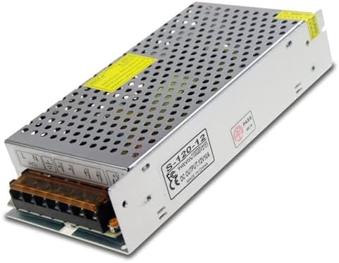 PHEVOS 12 A 5 V Universal Power Supply Adapter – High-Efficiency AC to DC Transformer for Raspberry Pi, CCTV, LED Lighting & Computer Projects – Reliable Power Solution with Safety Features for Enhanced Device Performance and Versatile Applications