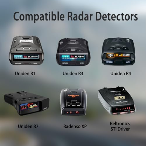 USB to RJ11 Radar Detector Power Cable – 5 Ft High-Quality Charging Cord for Uniden R1, R3, R7, Beltronics, and Escort Passport 9500 ix – Reliable Performance and Enhanced Compatibility for Seamless Radar Detection