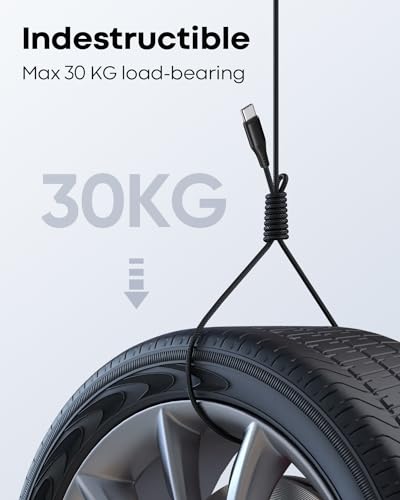 Experience the Ultimate Charging Freedom with Our 20 FT USB C to USB C Cable – Fast 60 W Power Delivery for Galaxy, Mac Book, i Pad Pro, and More – Durable Nylon Braided Design for Maximum Longevity and Enhanced Compatibility – Perfect for Gaming, Streaming, and Multi-Device Use – Effortless Connectivity Anywhere, Anytime!