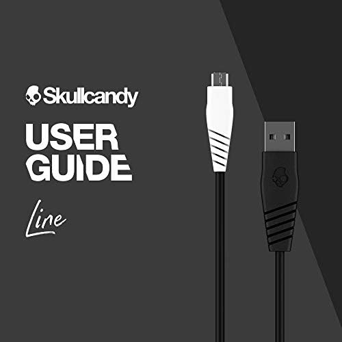 Skullcandy 20 W USB-C to Lightning Cable – 4 ft Fast Charging & Sync Cable for i Phone/Pro/Max – Stylish Blue/Green Design for Enhanced Durability and Performance